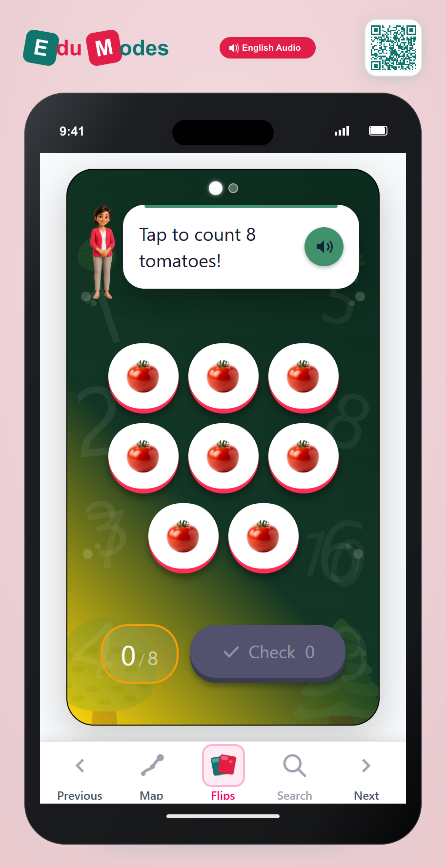 Count 8 and 9 - Interactive Learning Game Preview