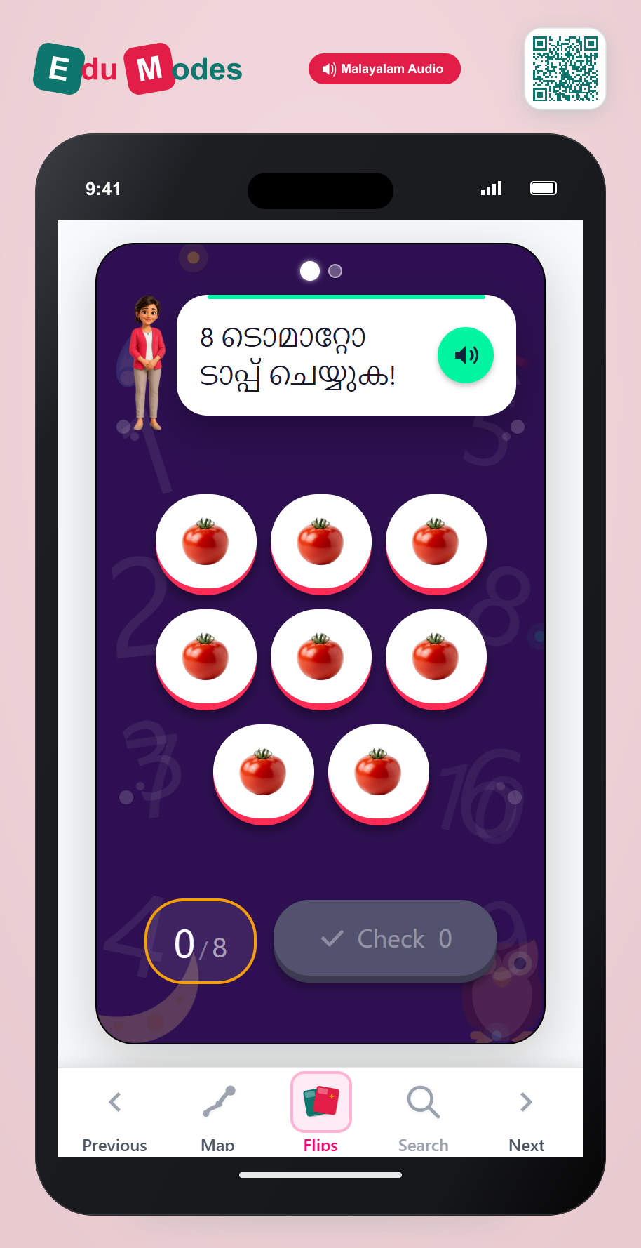 Count 8 and 9 - Interactive Learning Game Preview