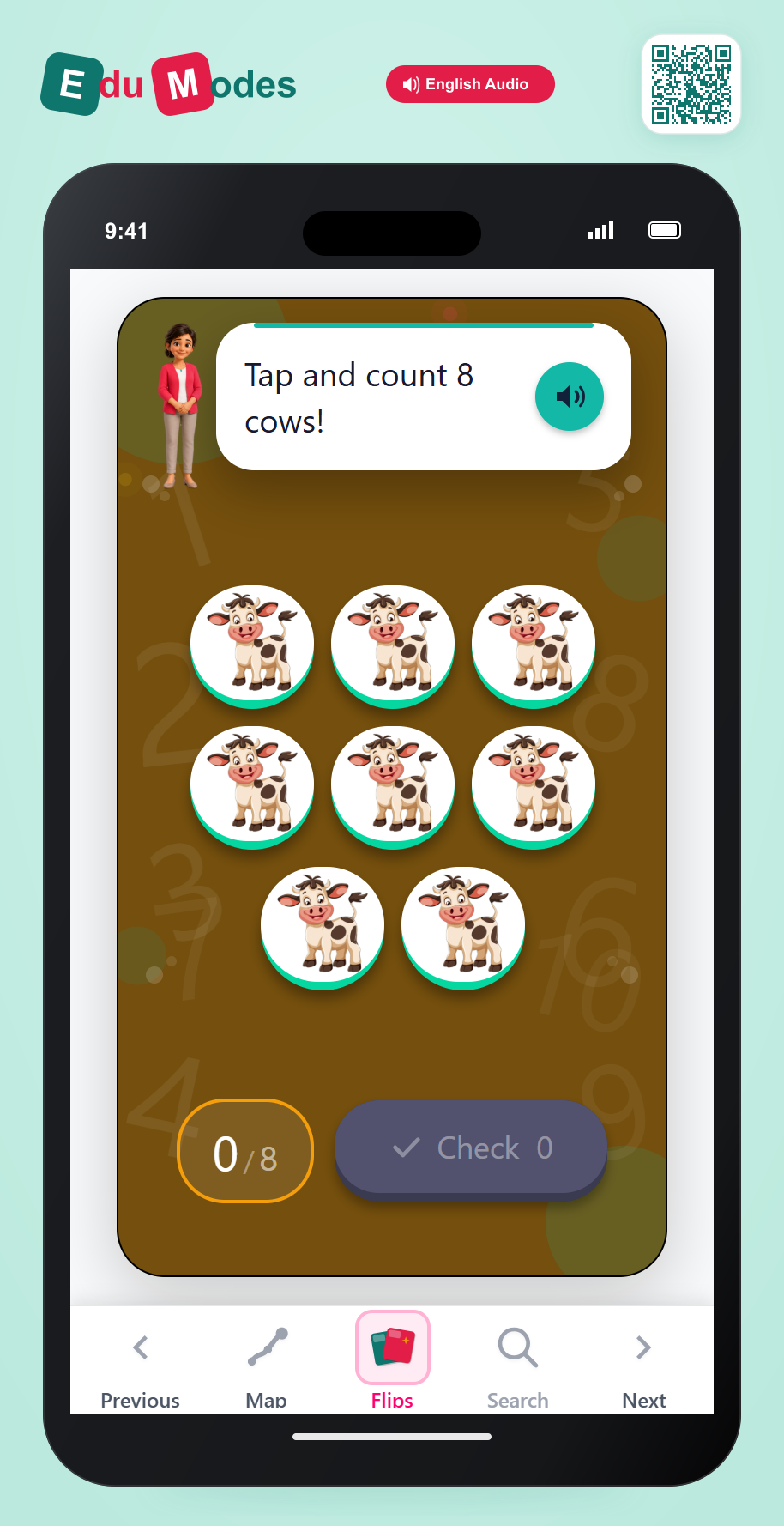 Count Objects up to 10 - Interactive Learning Game Preview