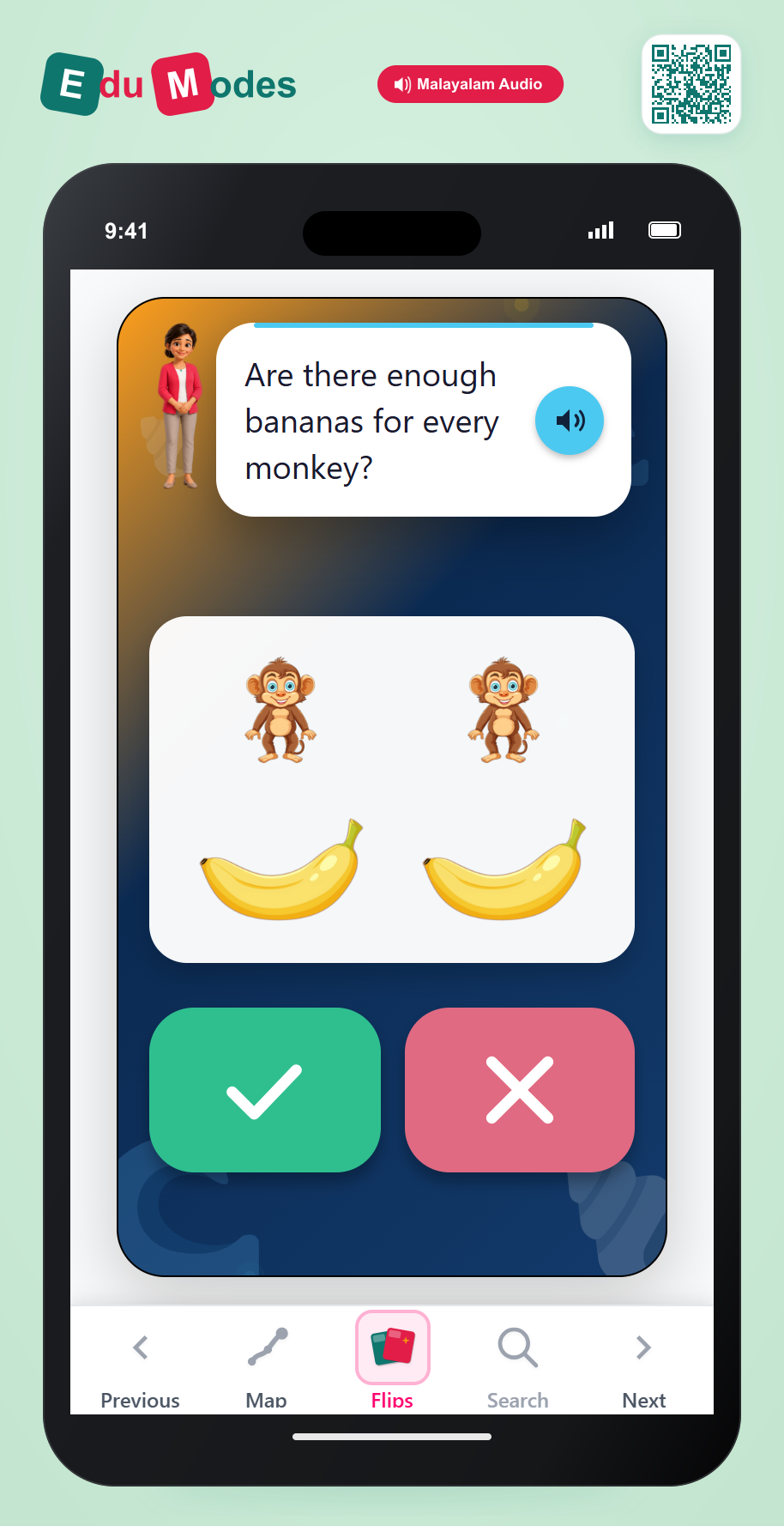 Are there enough? Monkey Banana - Interactive Learning Game Preview