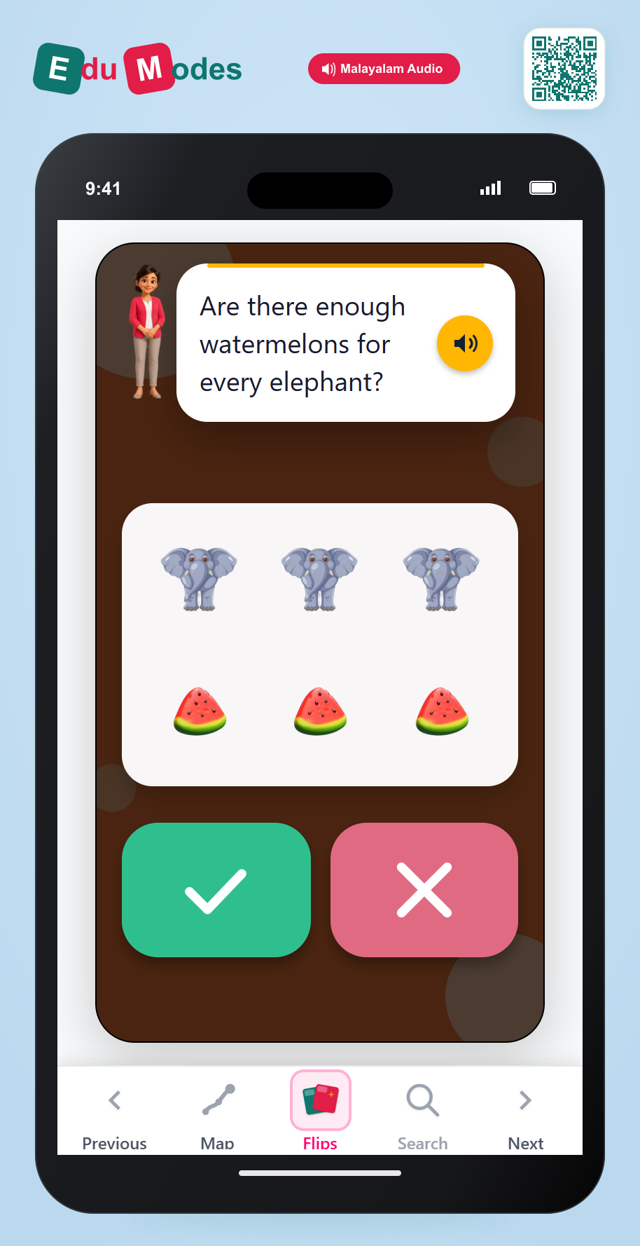 Are there enough? Elephant Melon - Interactive Learning Game Preview