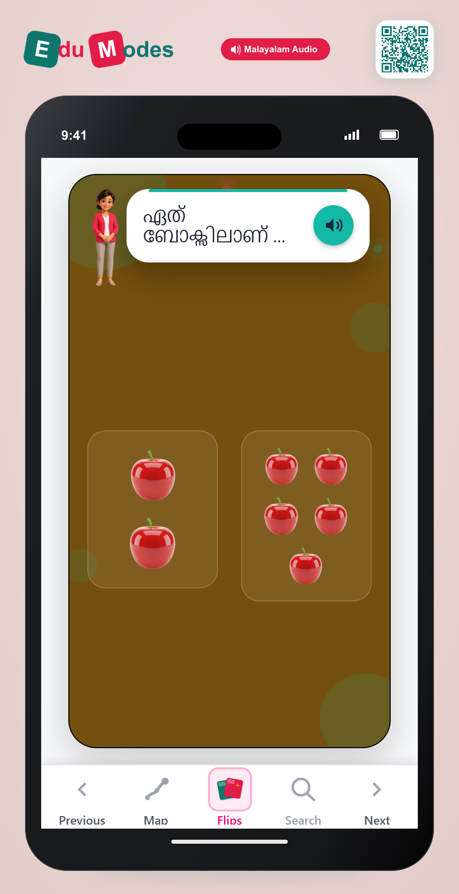 Find Fewer Apples - Interactive Learning Game Preview
