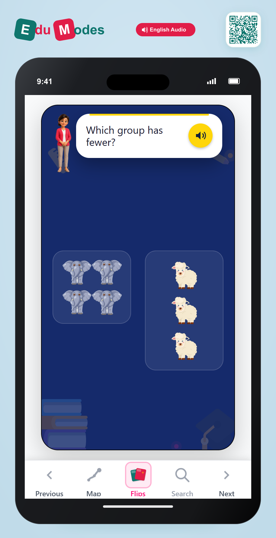 Fewer Review - Interactive Learning Game Preview