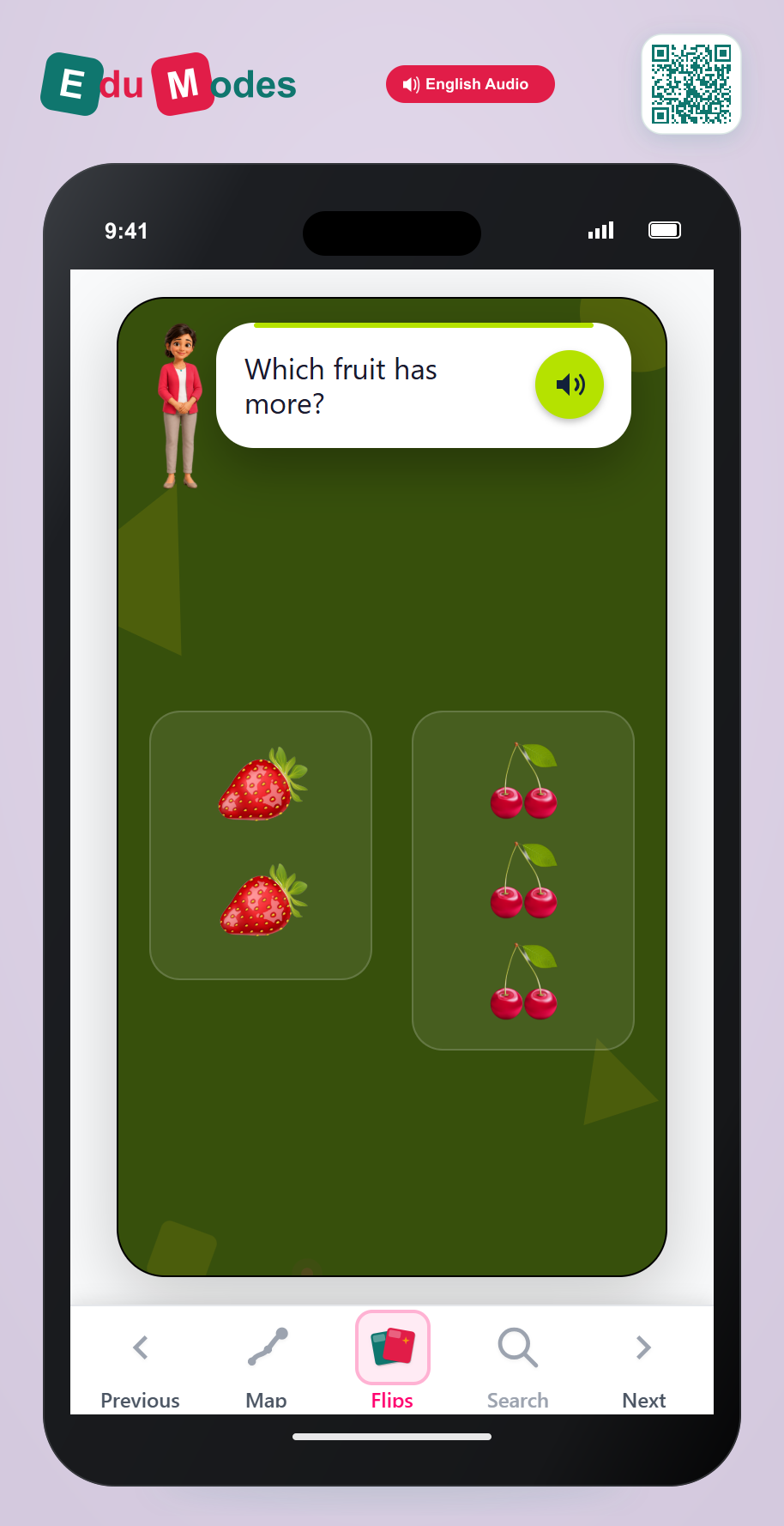 More Strawberries - Interactive Learning Game Preview