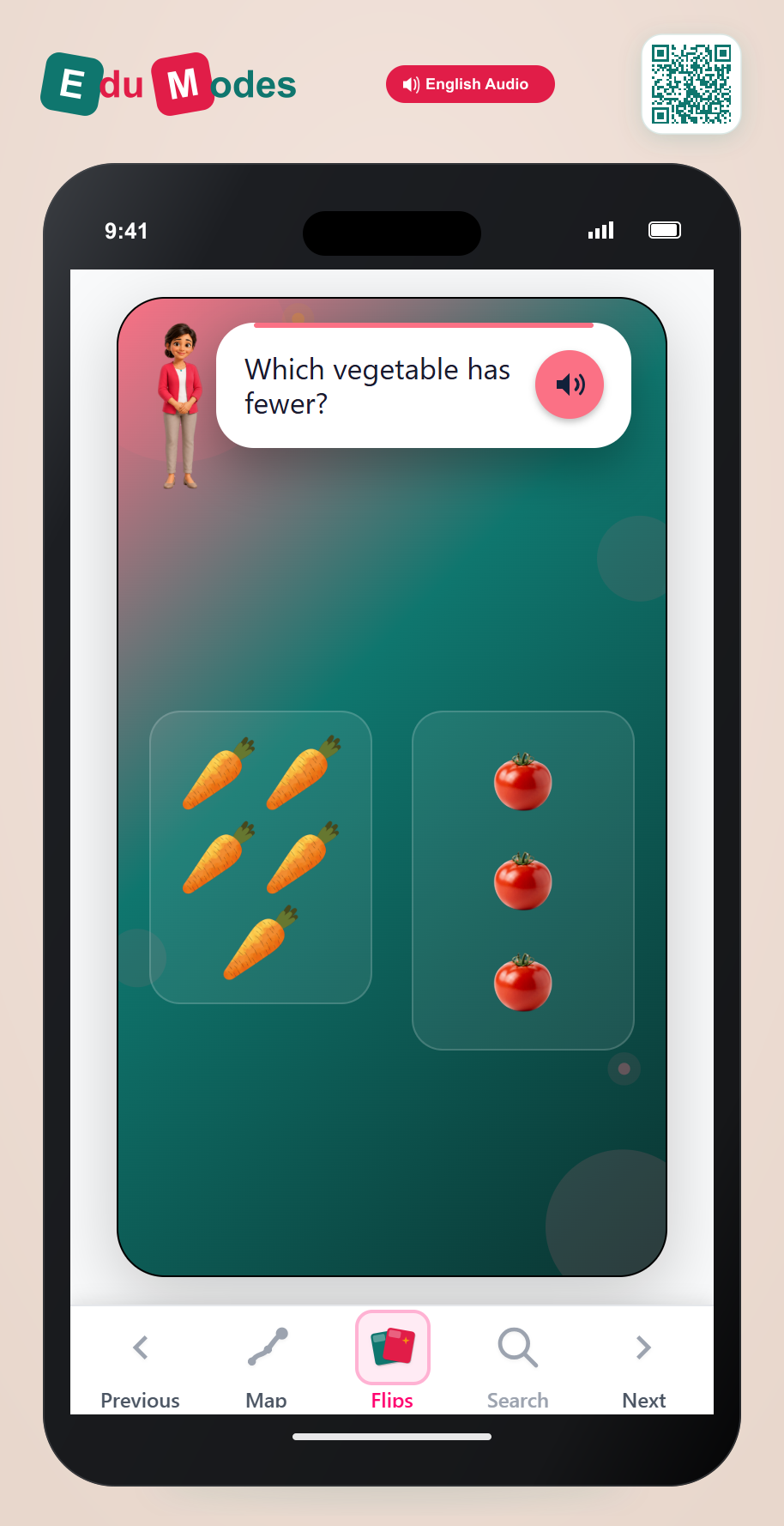Fewer Tomatoes - Interactive Learning Game Preview