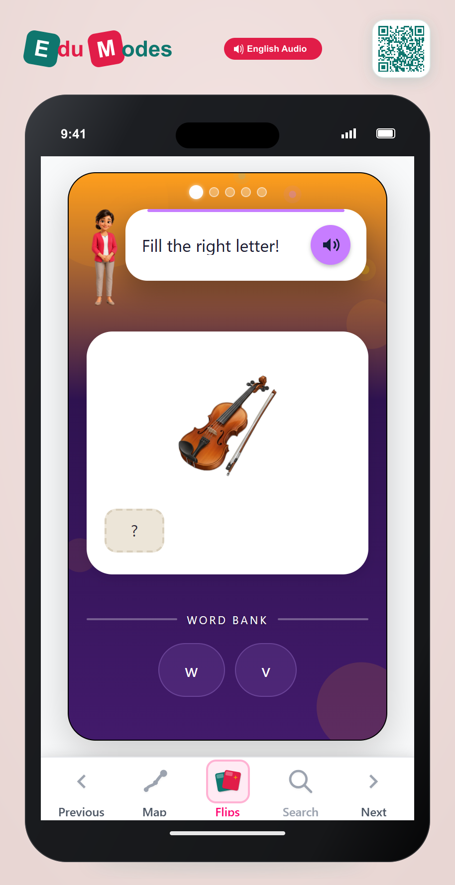 Identify the first sound in a word: V to Z - Interactive Learning Game Preview