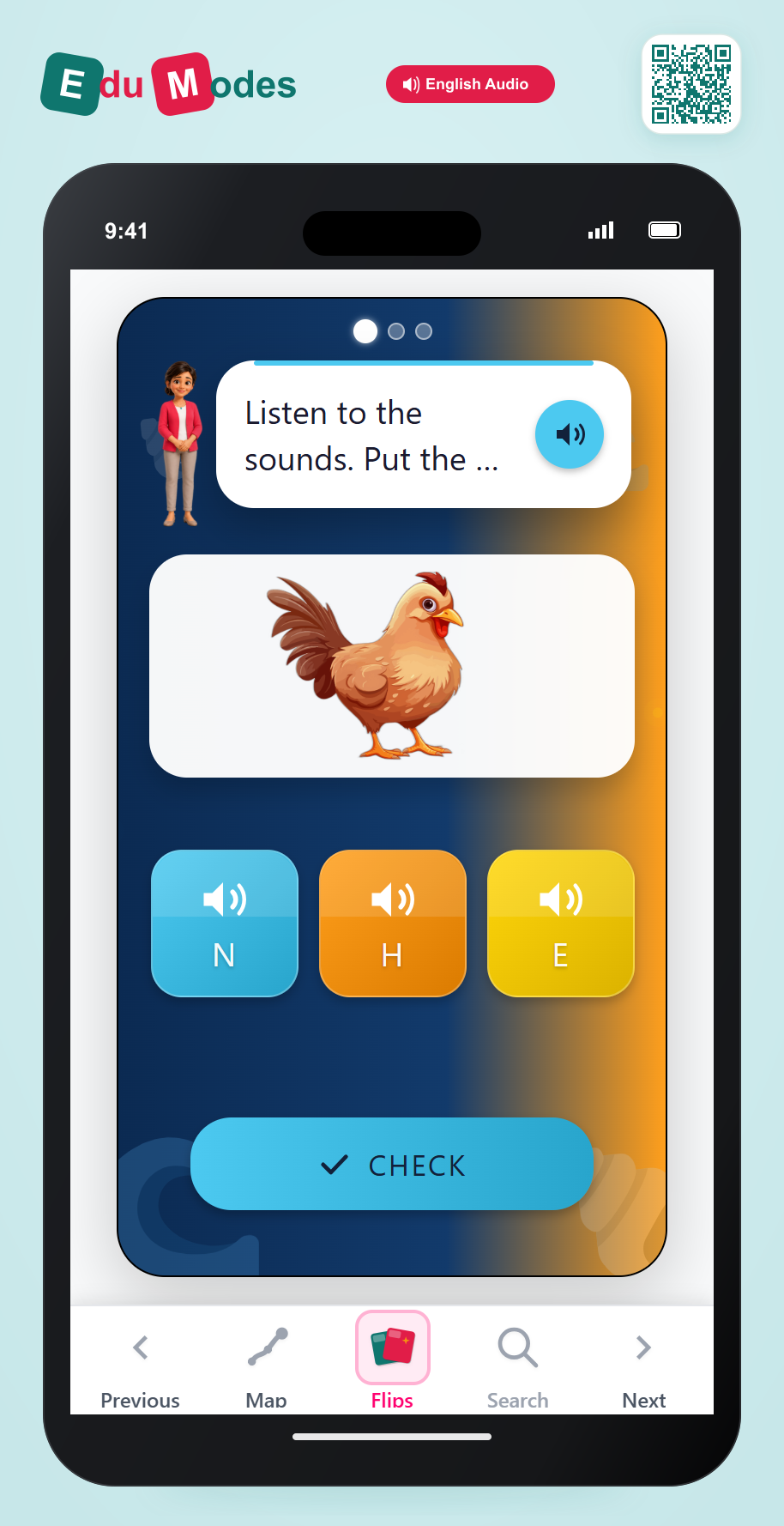 Put the Sounds in Order 20 - Interactive Learning Game Preview