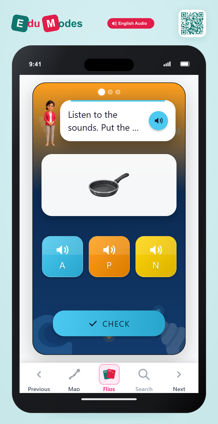 Put the Sounds in Order 80 - Interactive Learning Game Preview