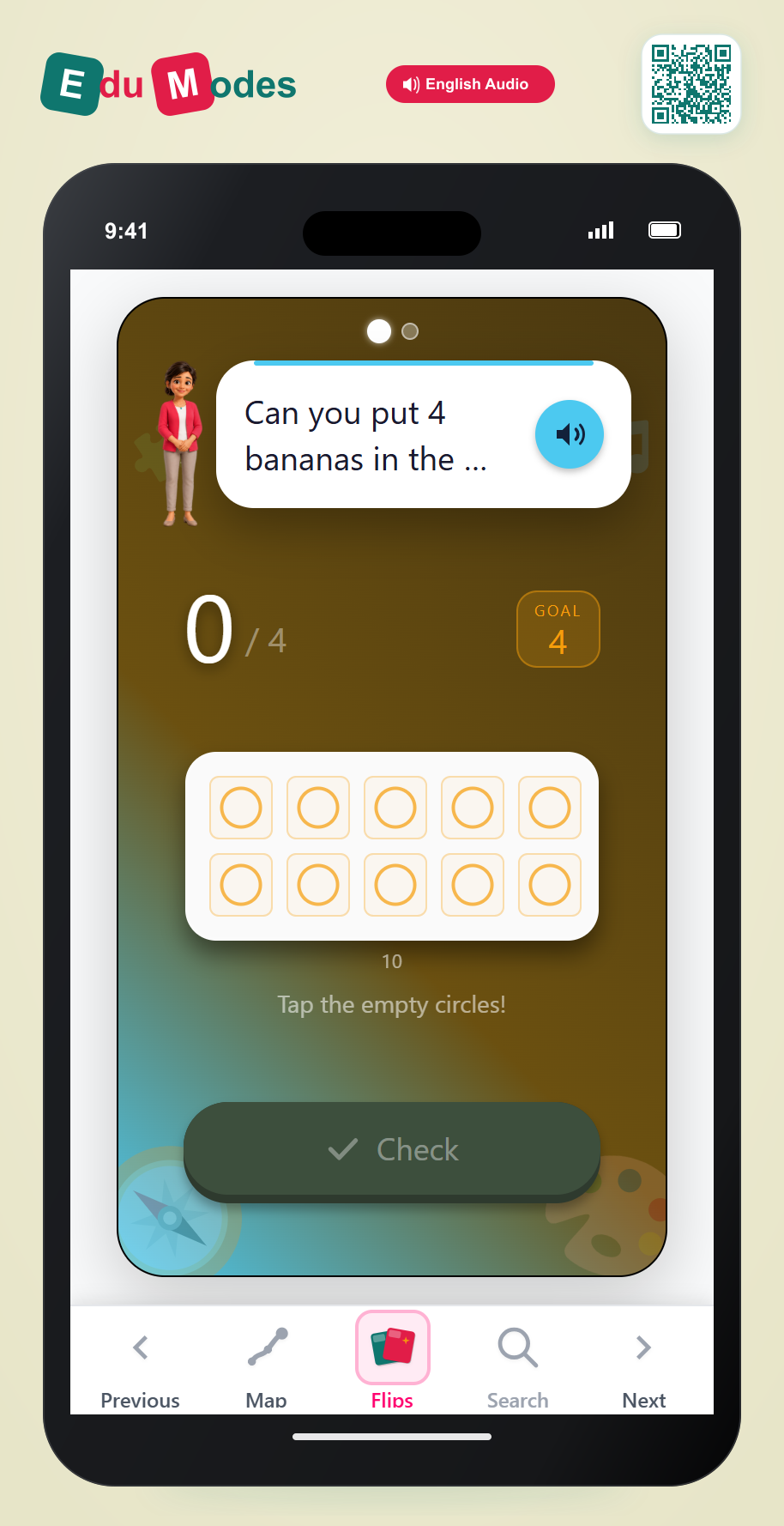 Build Numbers 4 to 5 - Interactive Learning Game Preview