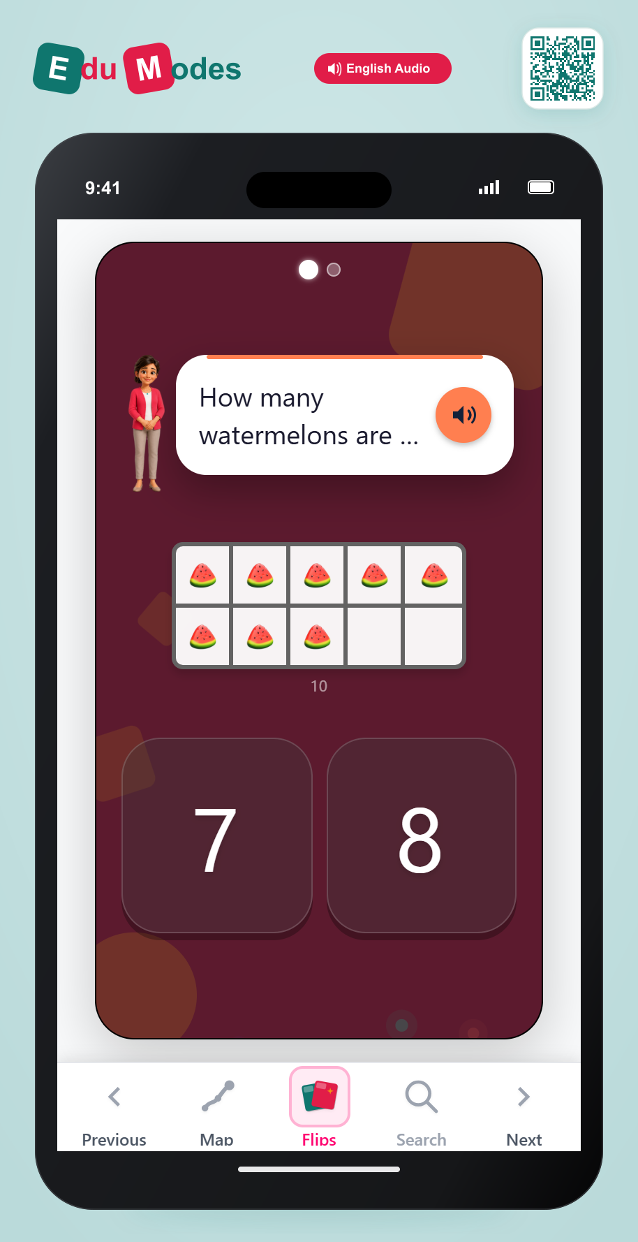 Mixed Ten Frame 1 to 10 - Interactive Learning Game Preview