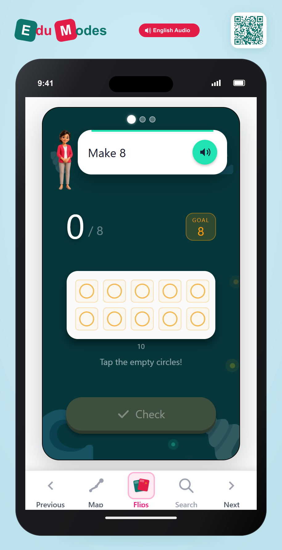 Build Ten Frames: 6 to 10 - Interactive Learning Game Preview