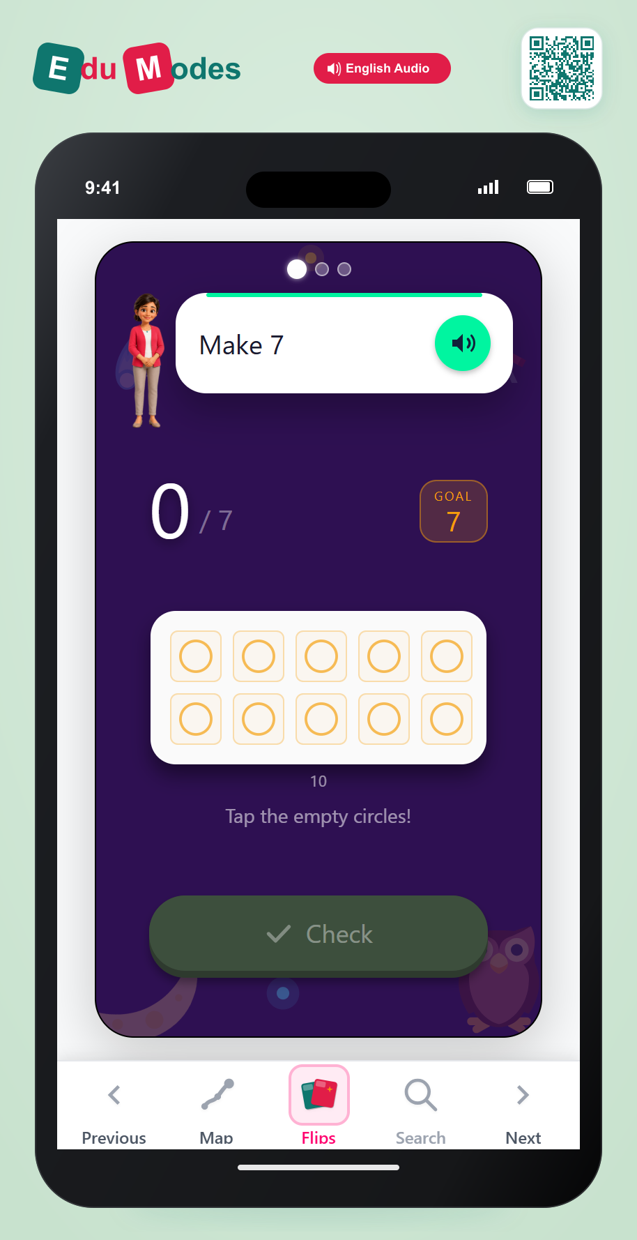 Practice Building Ten Frames - Interactive Learning Game Preview
