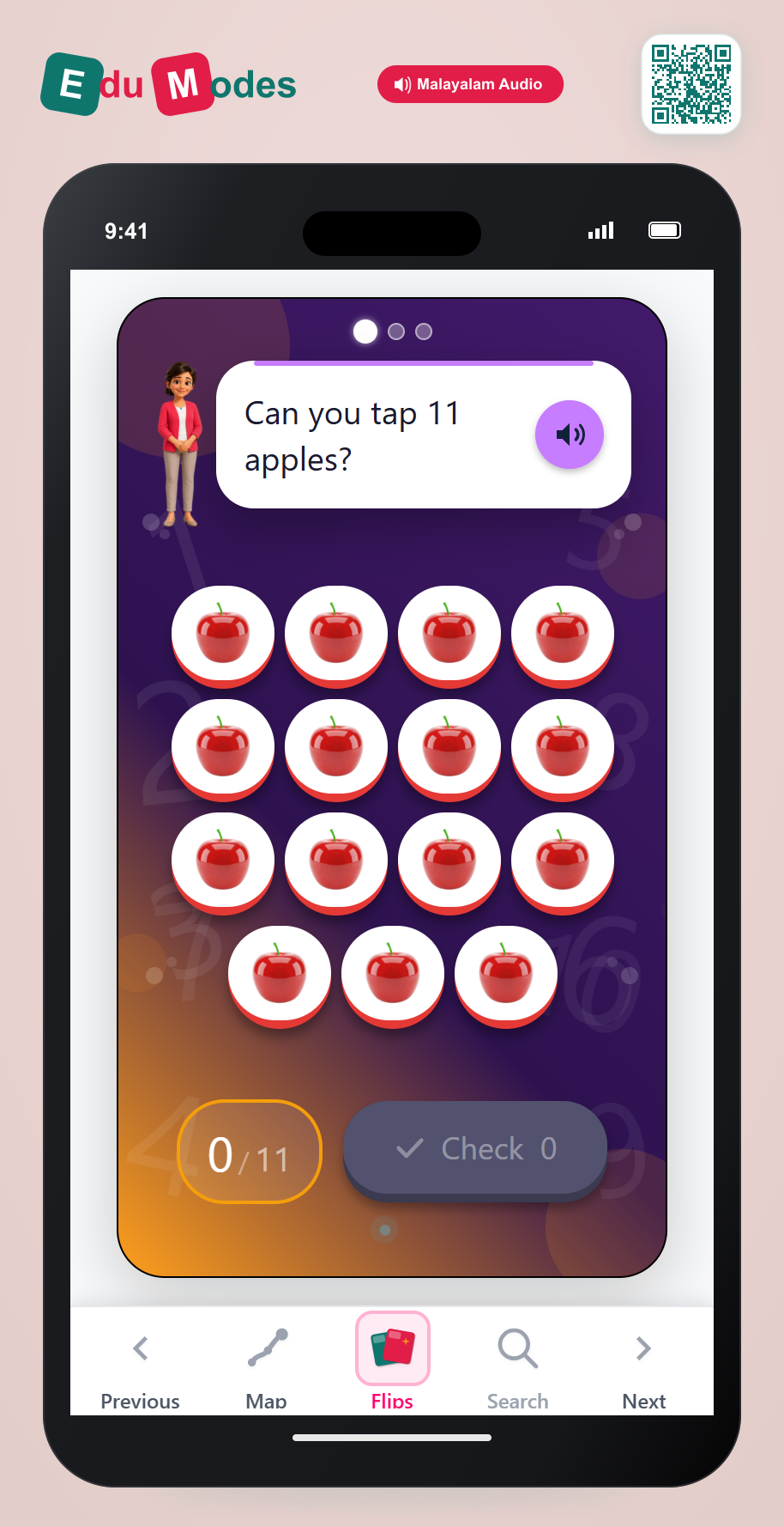 Count Out 11 to 13 - Interactive Learning Game Preview