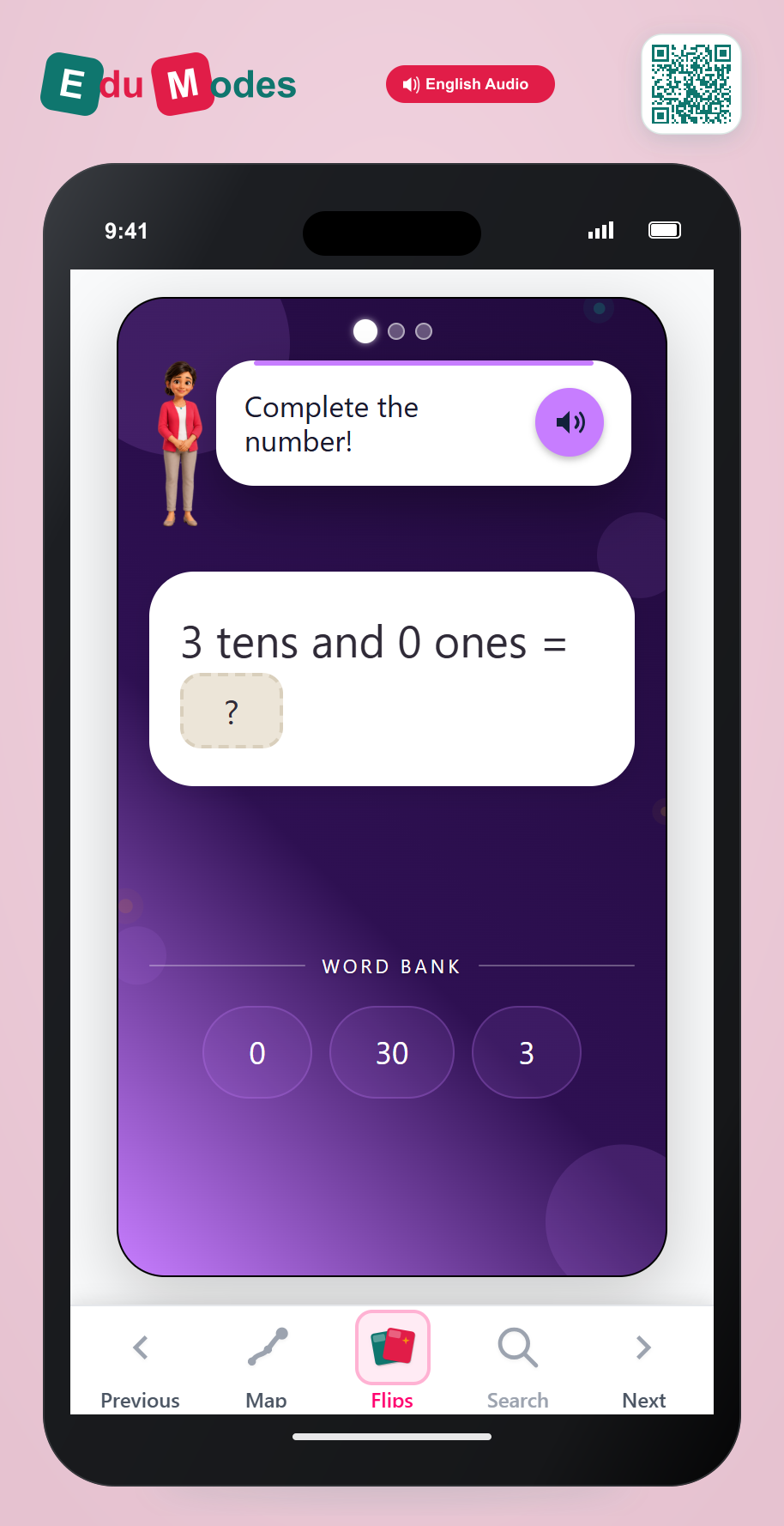 Review Tens and Ones - Interactive Learning Game Preview