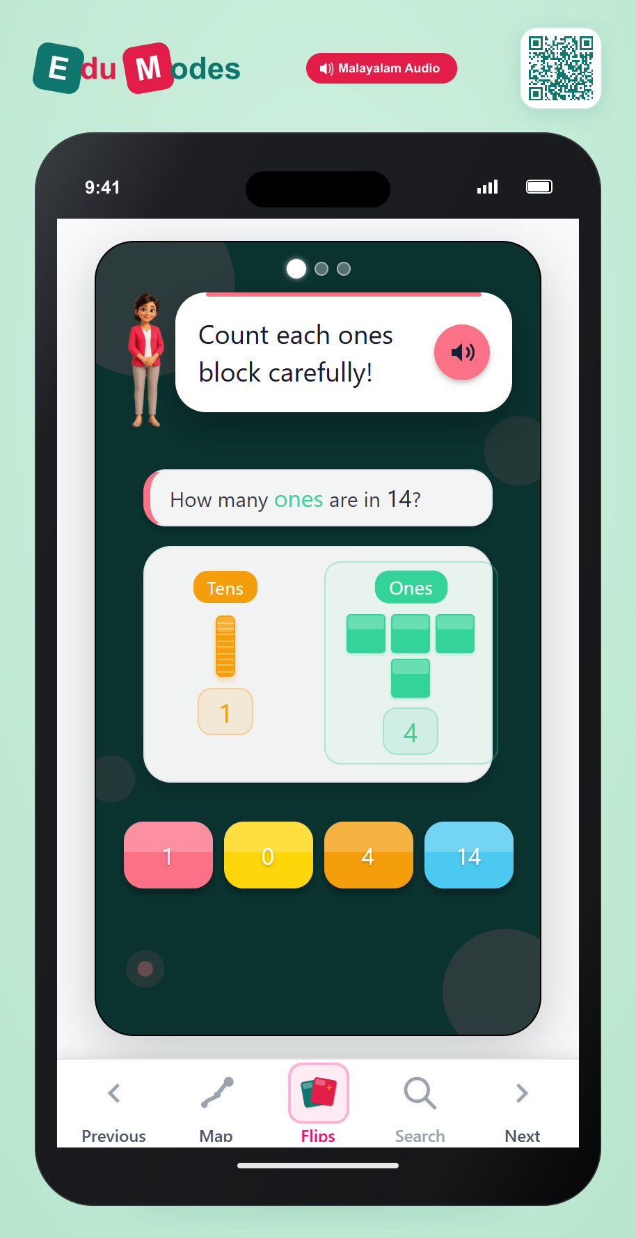 Counting Ones - Interactive Learning Game Preview