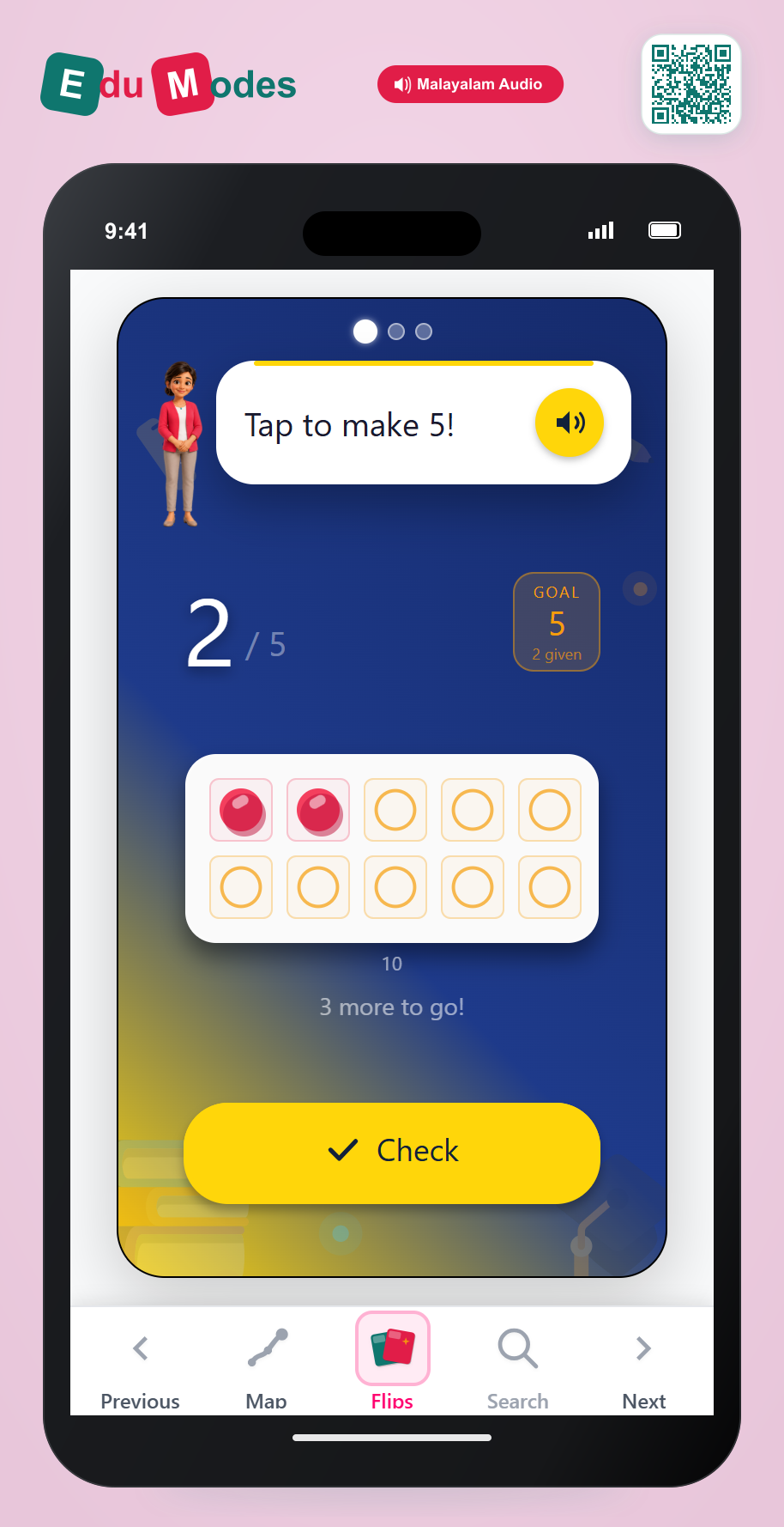 Review Ten Frame up to 10 - Interactive Learning Game Preview