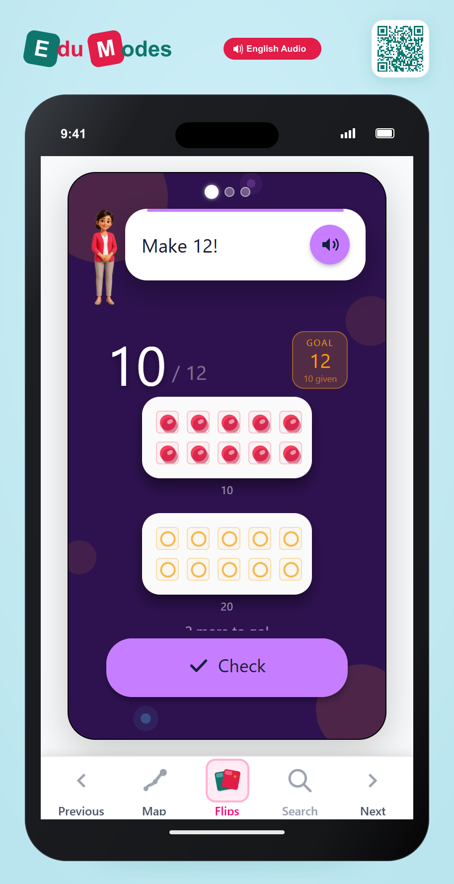 Teens on Ten Frames - Interactive Learning Game Preview