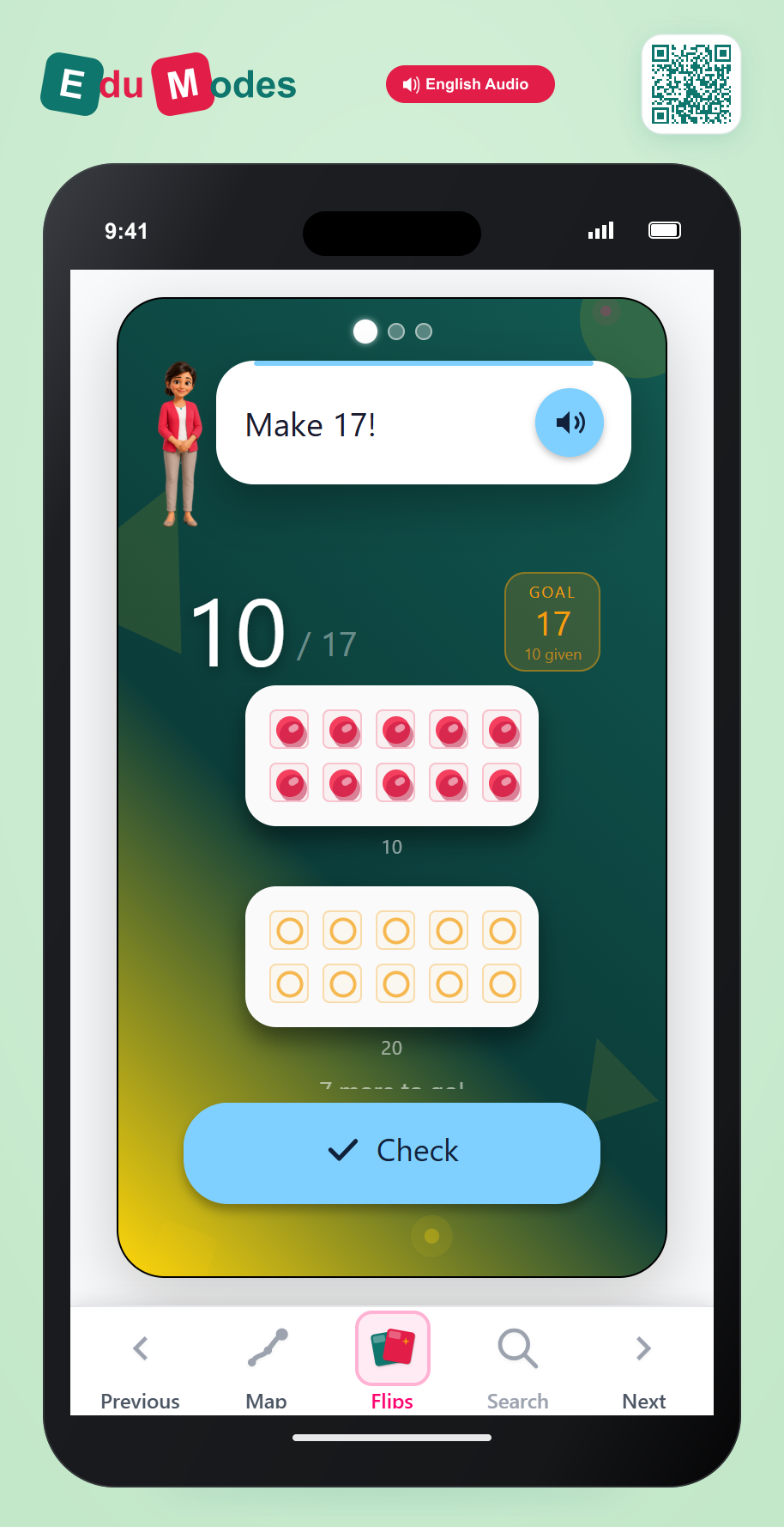 Counting up to 20 - Interactive Learning Game Preview