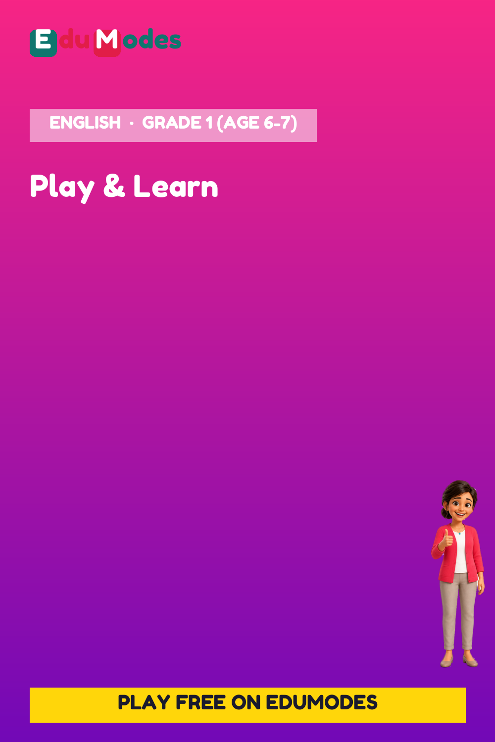 Catch the Vowels 1 - Interactive Learning Game Preview