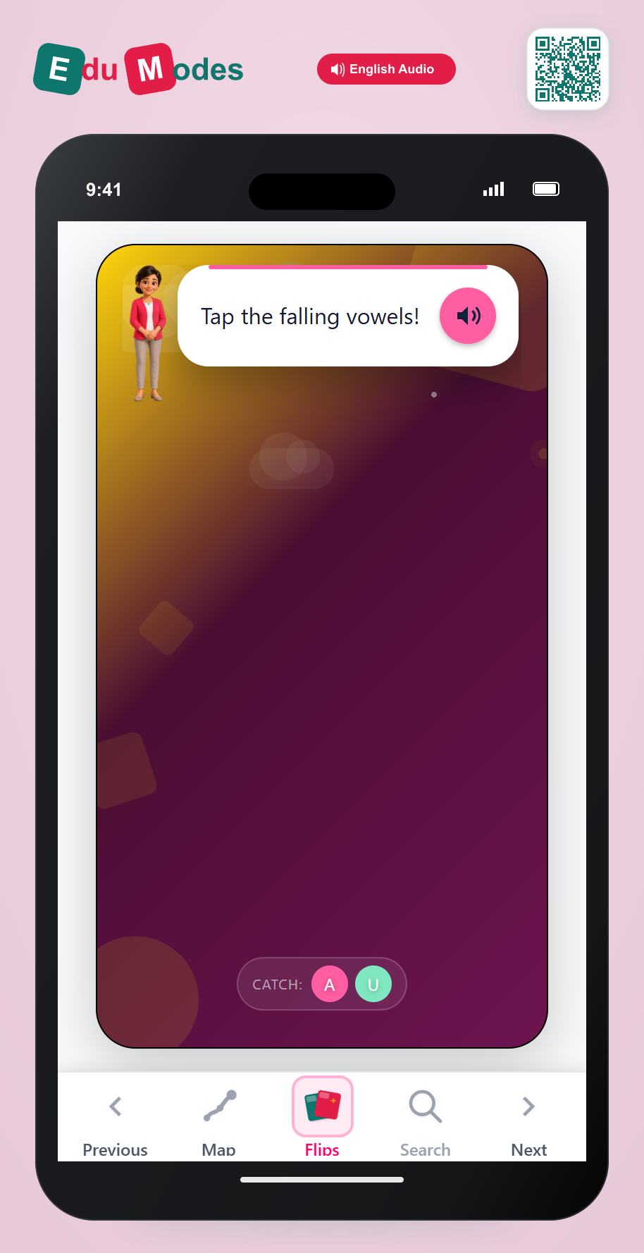 Find the Vowels - Interactive Learning Game Preview