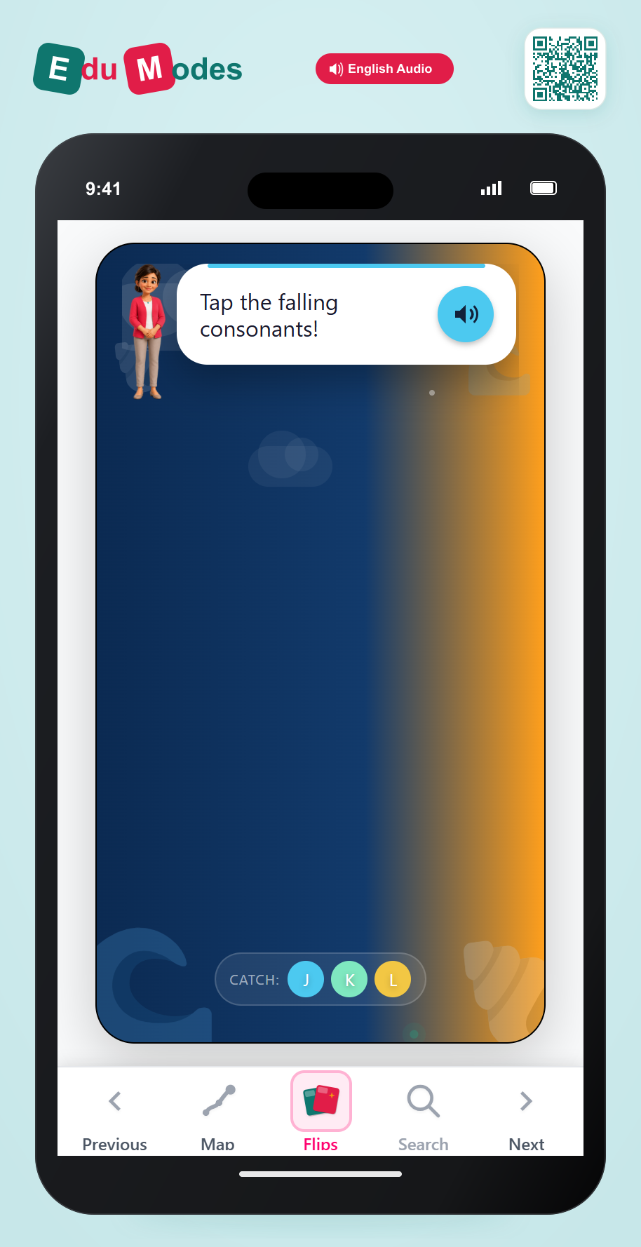 Find the Consonants - Interactive Learning Game Preview