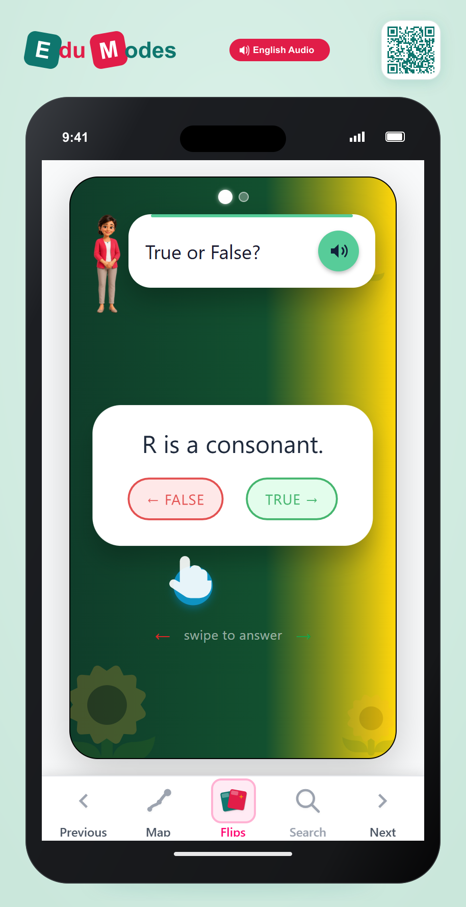 Vowel or Consonant 2 - Interactive Learning Game Preview
