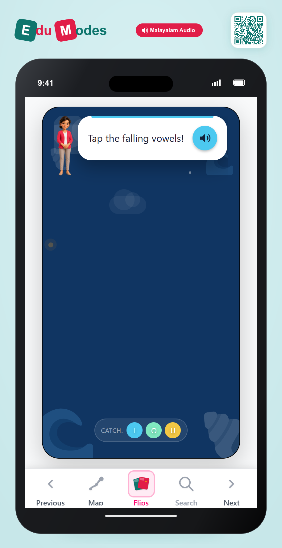 Catch the Vowels 2 - Interactive Learning Game Preview