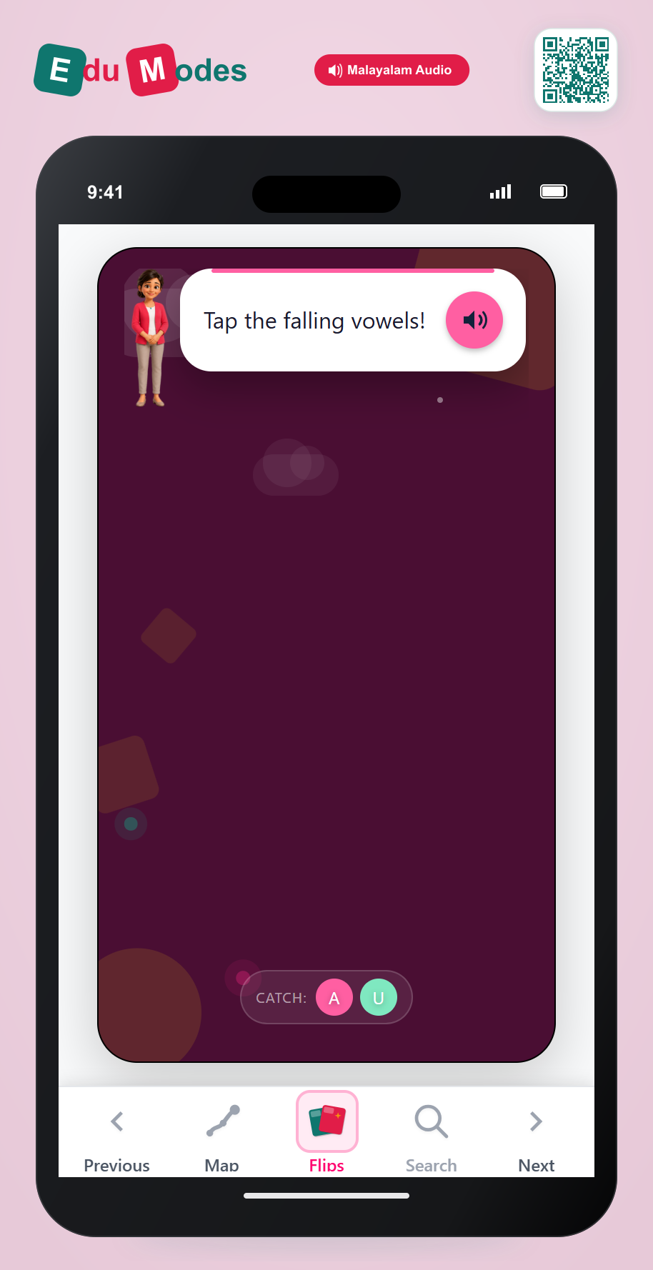 Find the Vowels - Interactive Learning Game Preview