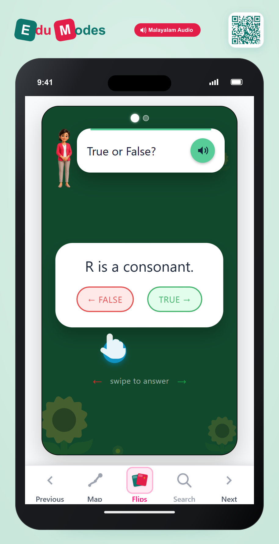 Vowel or Consonant 2 - Interactive Learning Game Preview