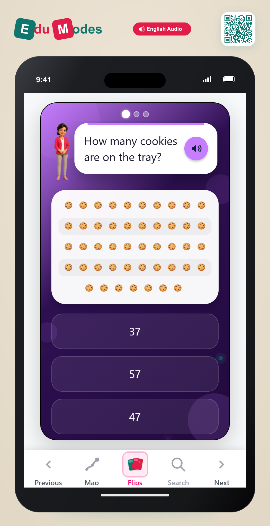 Counting Challenge to 100 - Interactive Learning Game Preview