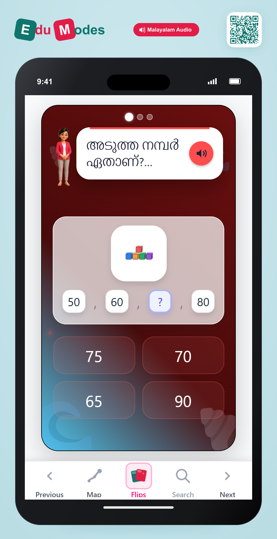 Skip Count by Tens to 80 - Interactive Learning Game Preview