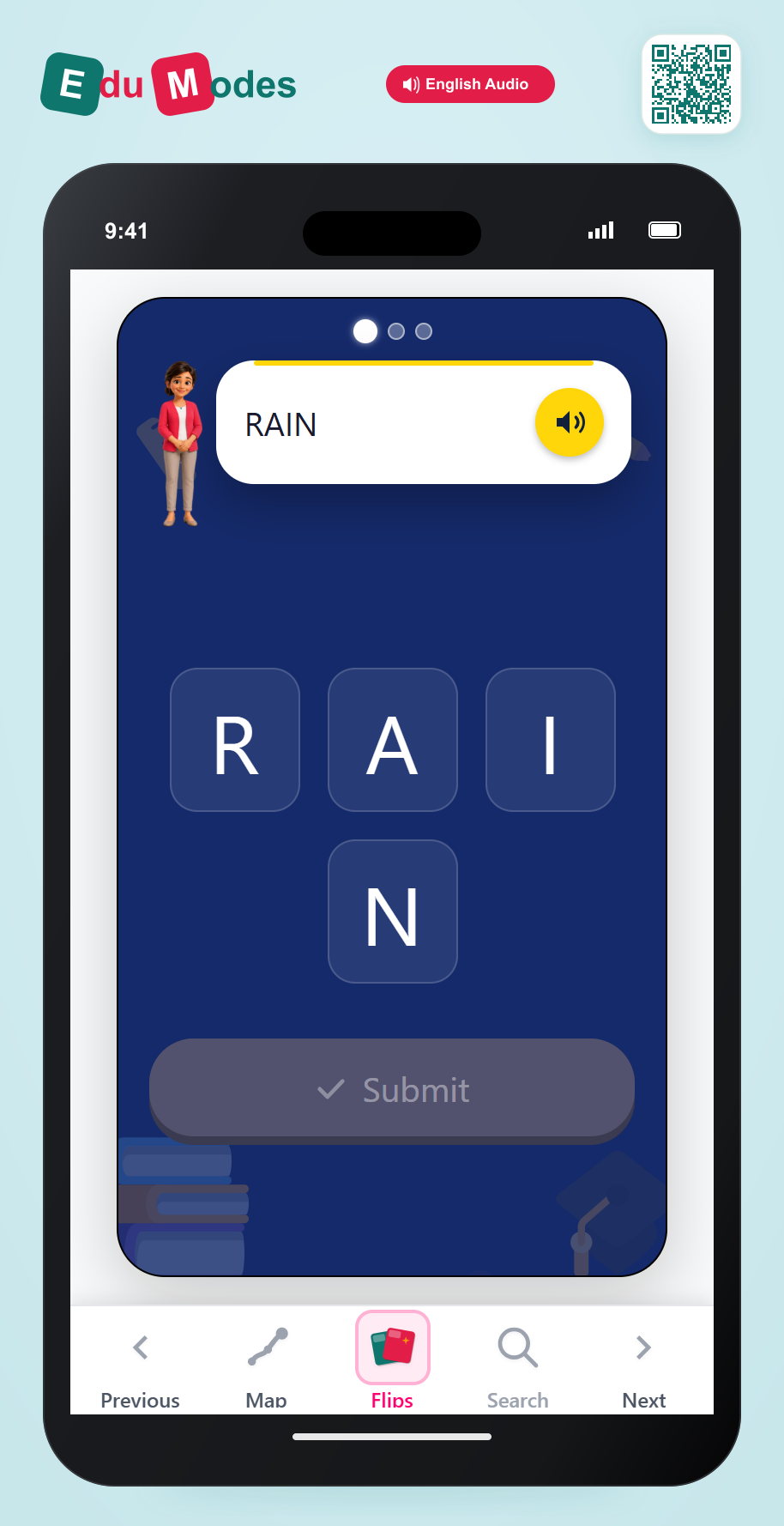 Find Two Vowels - Interactive Learning Game Preview