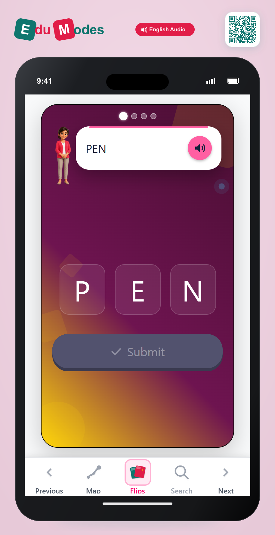Vowels Review - Interactive Learning Game Preview