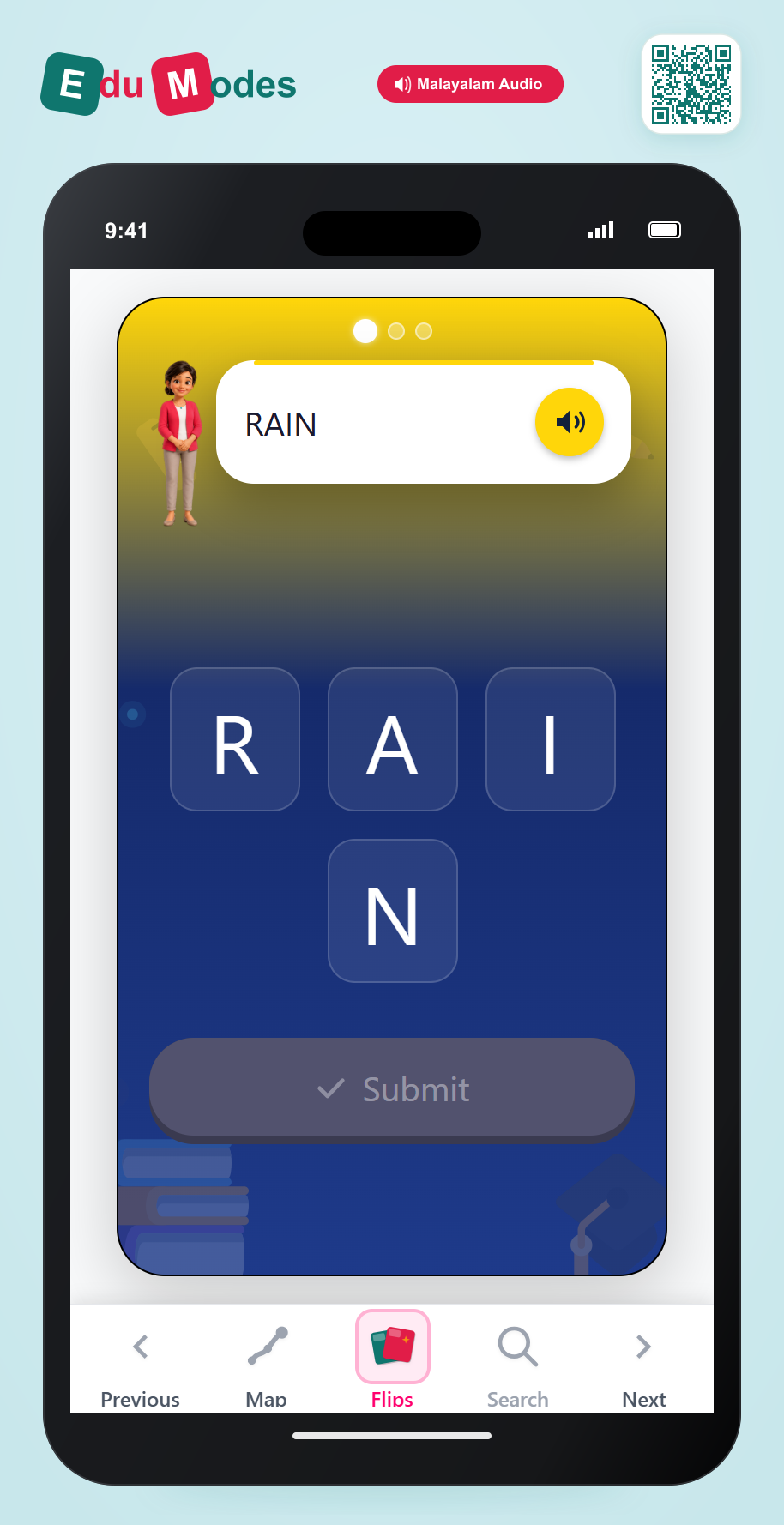 Find Two Vowels - Interactive Learning Game Preview