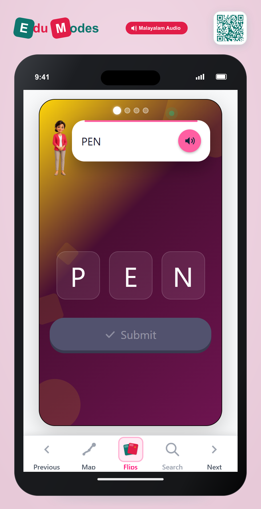 Vowels Review - Interactive Learning Game Preview