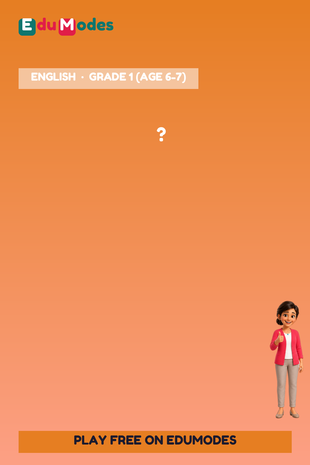 Match the Rhymes Part 1 - Interactive Learning Game Preview