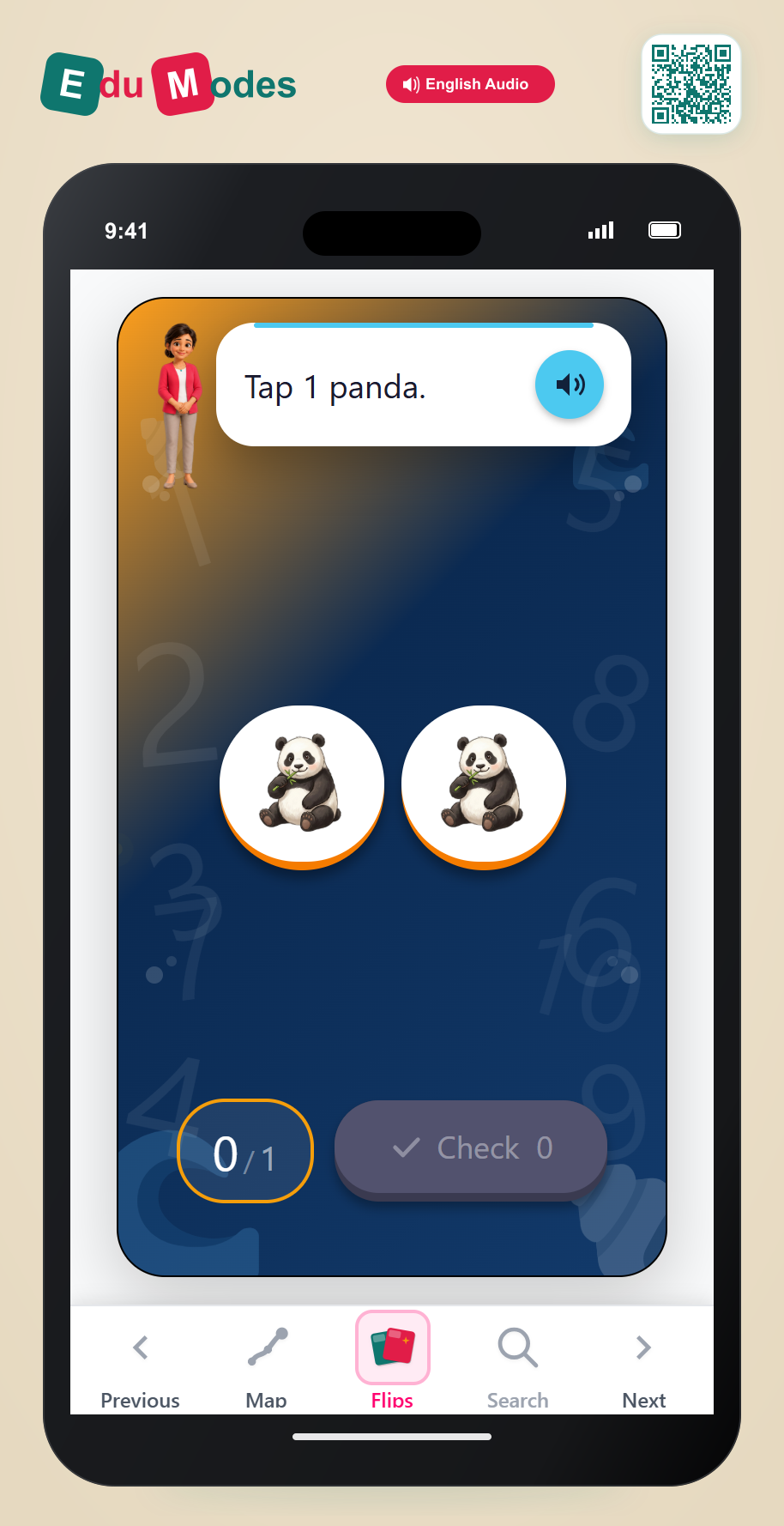 Tap and Count 1 - Interactive Learning Game Preview