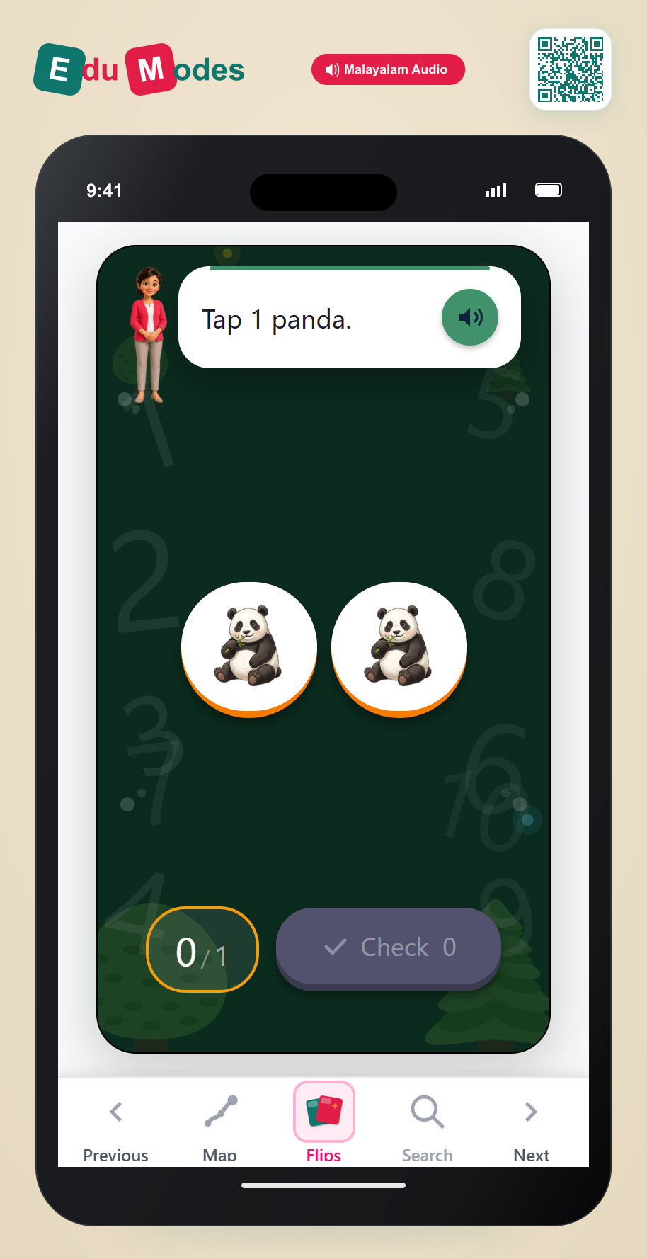 Tap and Count 1 - Interactive Learning Game Preview