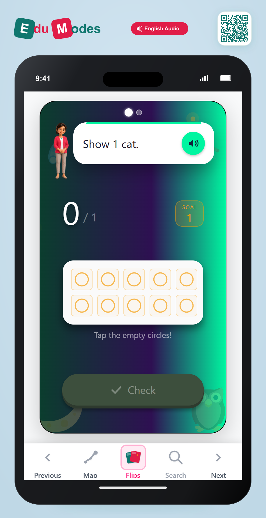 Show 2 on a Ten Frame - Interactive Learning Game Preview
