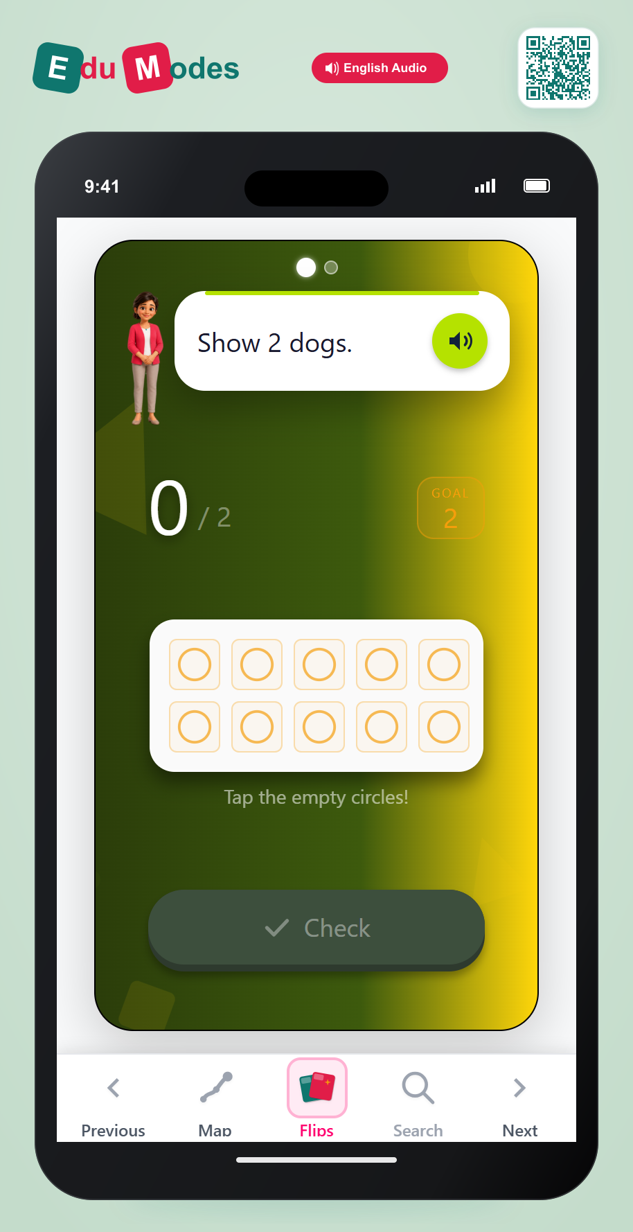 Show 3 Dogs - Interactive Learning Game Preview