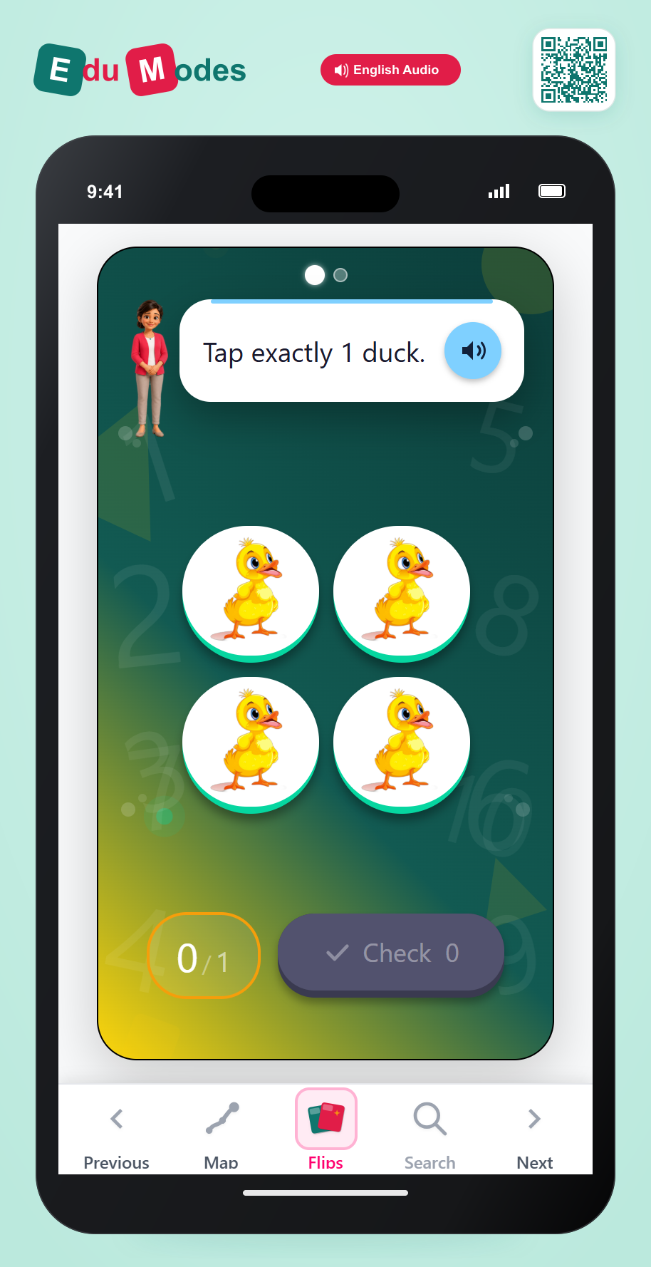 Tap Ducks - Interactive Learning Game Preview