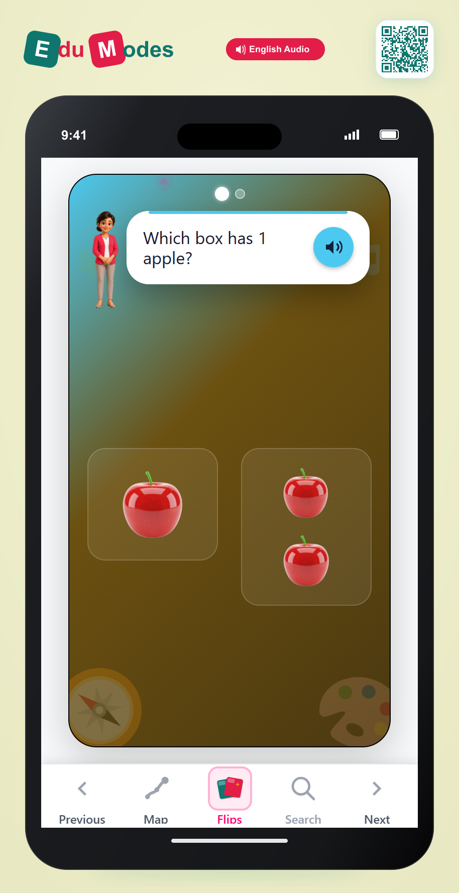 Identify 1 and 2 - Interactive Learning Game Preview