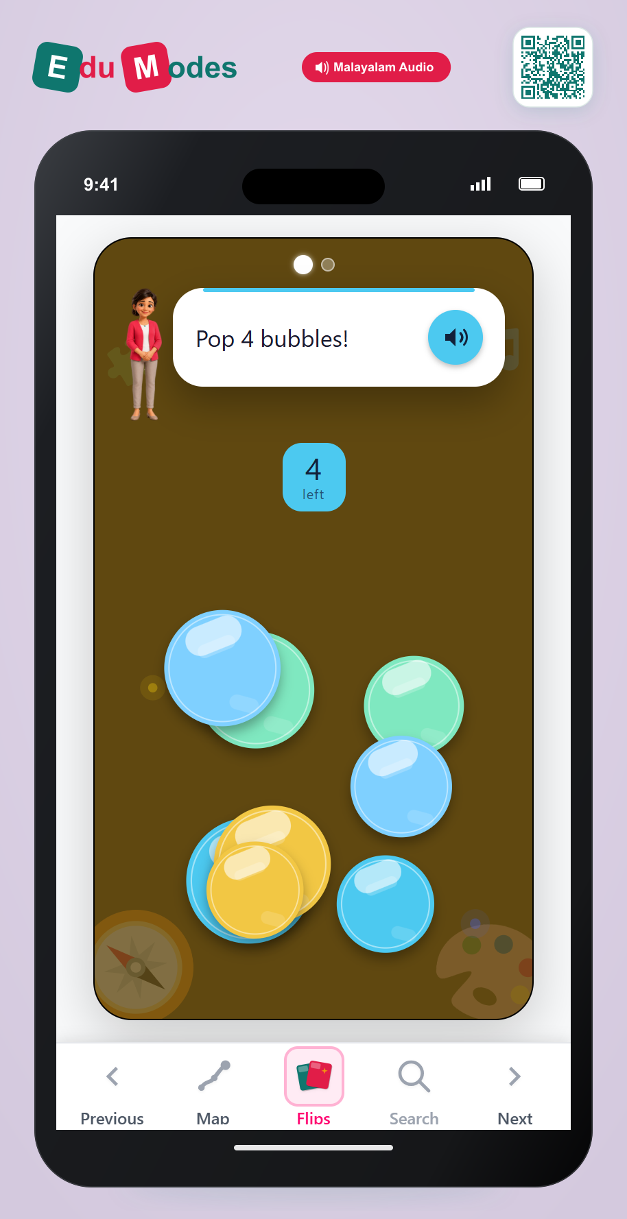 Pop 4 Targets - Interactive Learning Game Preview