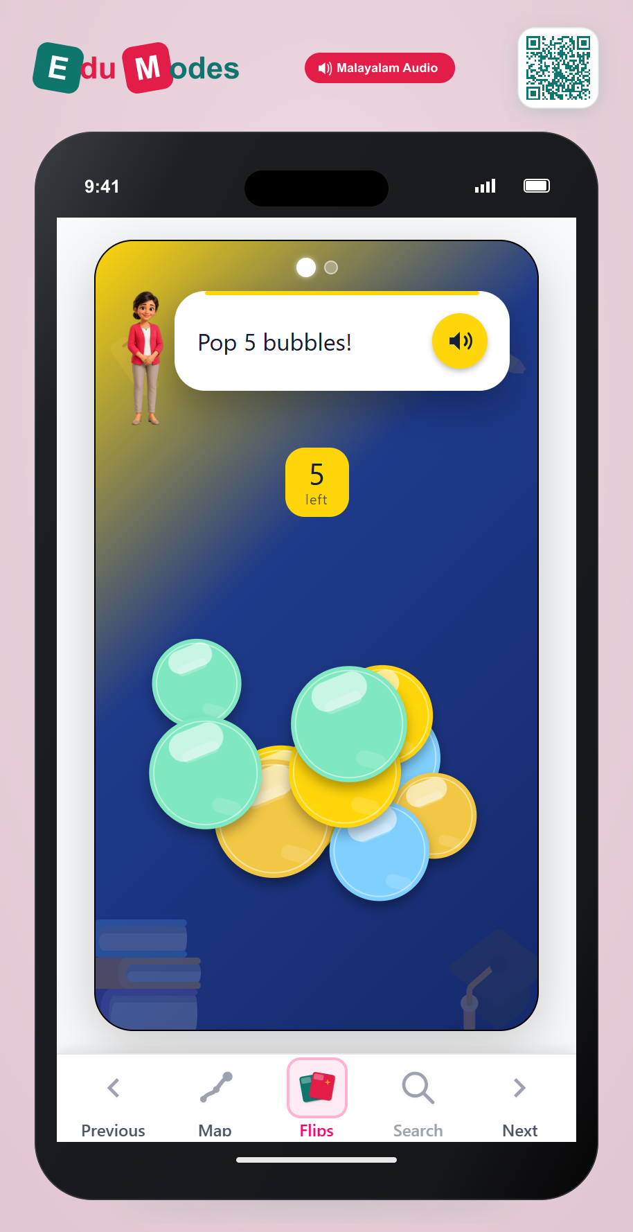 Pop 5 Targets - Interactive Learning Game Preview