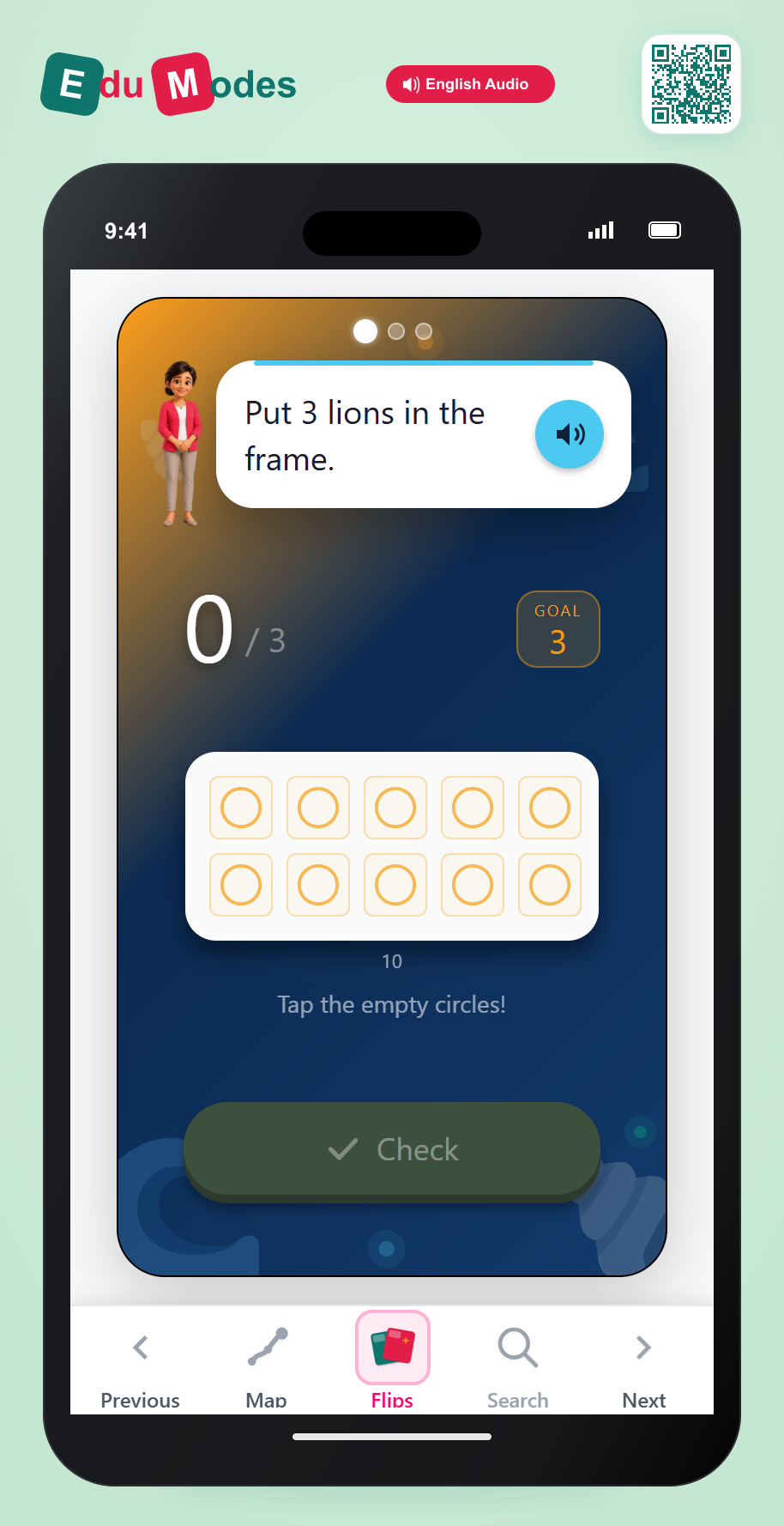 Ten Frame Challenge - Interactive Learning Game Preview
