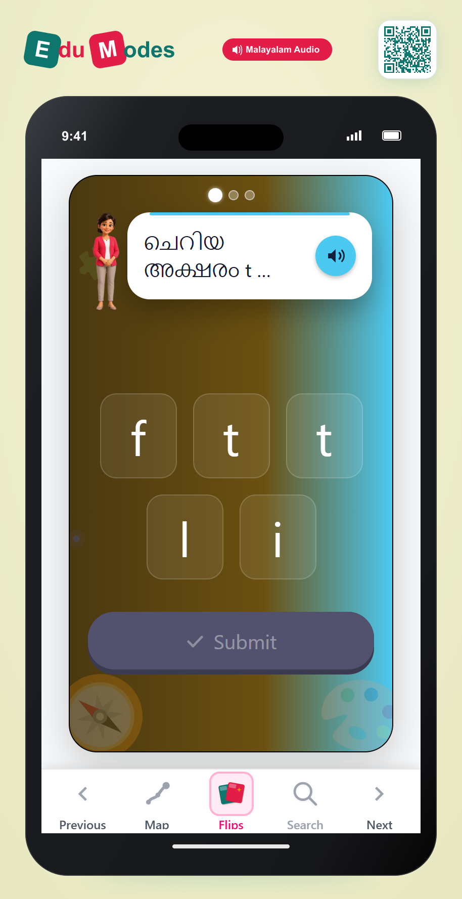 Find all the letters: f, t, l, i - Interactive Learning Game Preview