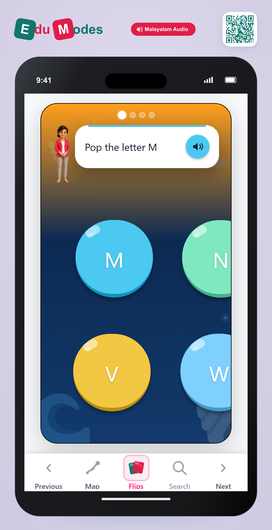 Find Similar Letters: M, W, N, V - Interactive Learning Game Preview