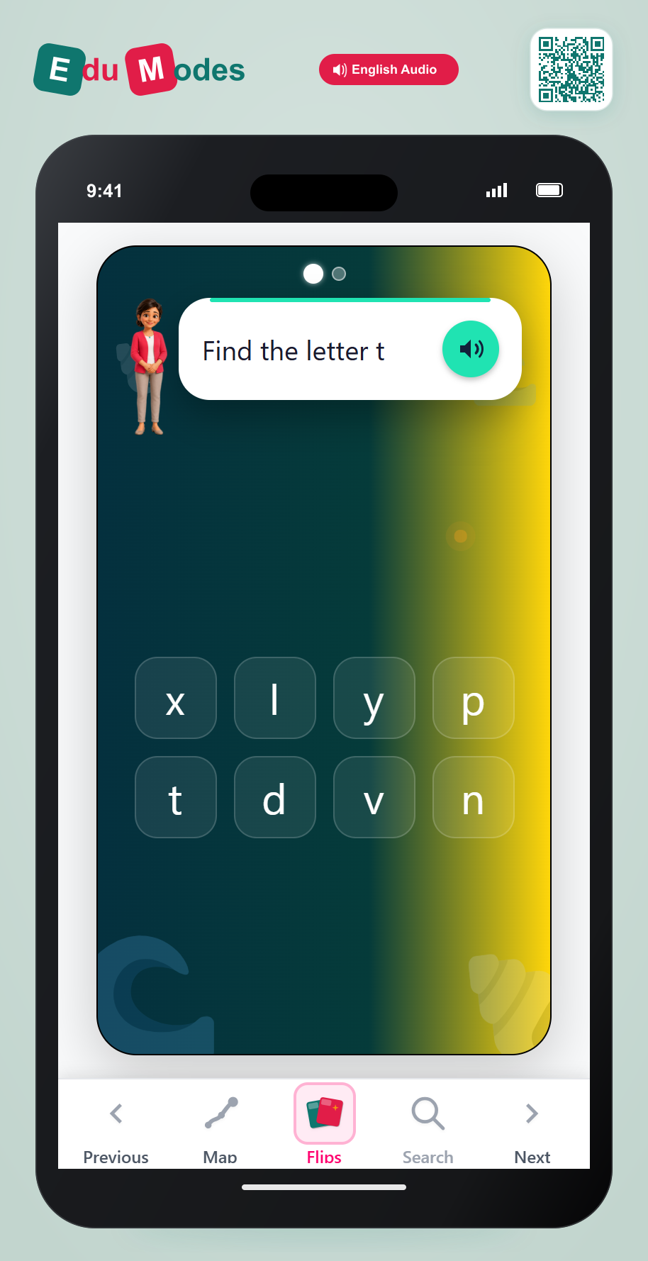 Find the Lowercase Letters: t, y - Interactive Learning Game Preview