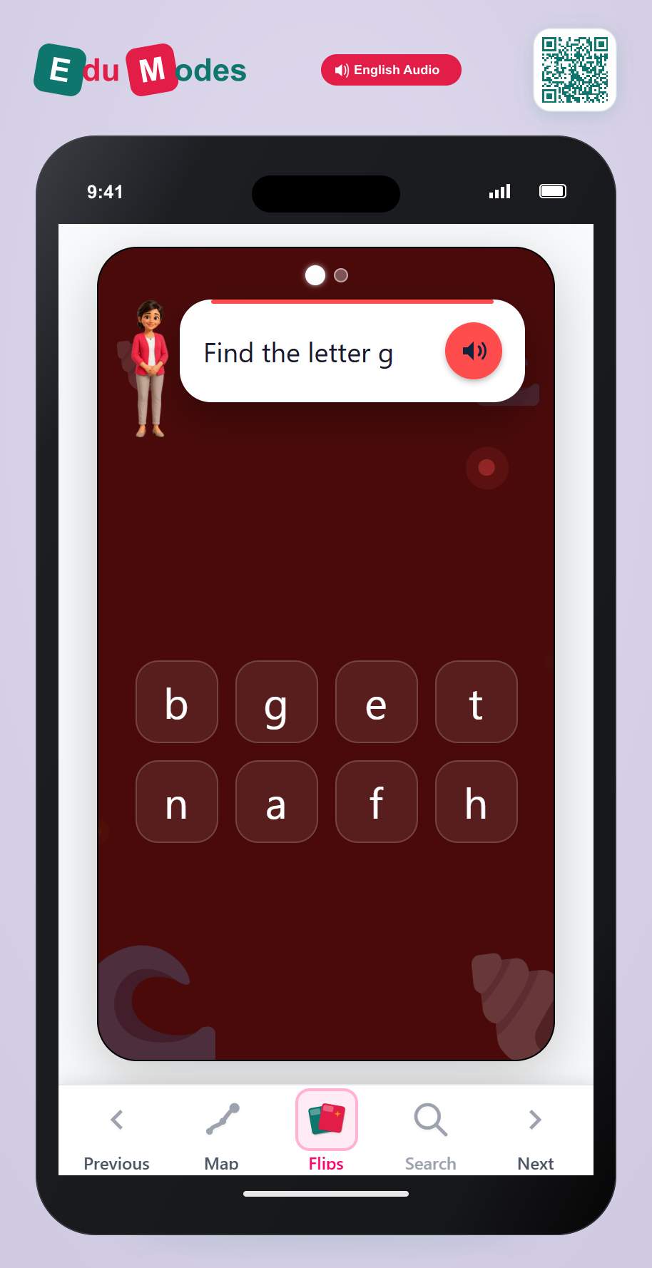 Find the Lowercase Letters: g, s - Interactive Learning Game Preview
