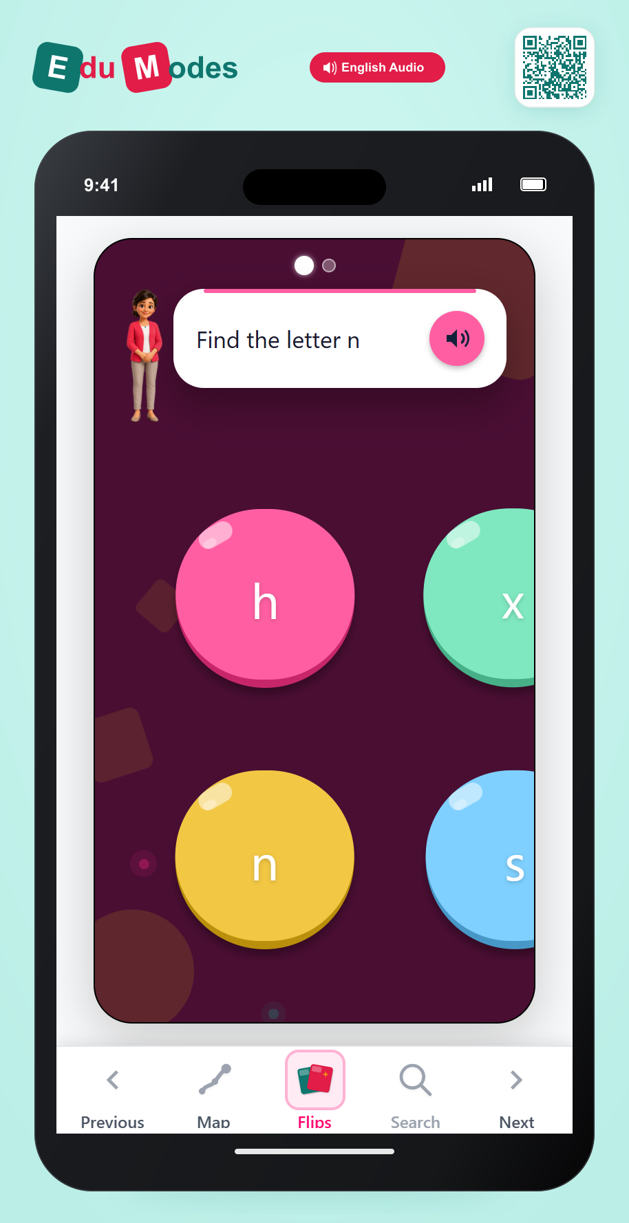 Find the Lowercase Letters: n, w - Interactive Learning Game Preview